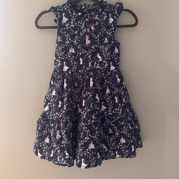 Disney x Janie & Jack Frozen Tiered Girl's Sleeveless Dress